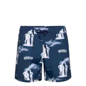 I Was In The Pool Badshorts Blå Nikben