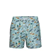 Ibiza Breeze Badshorts Blå Frank Dandy