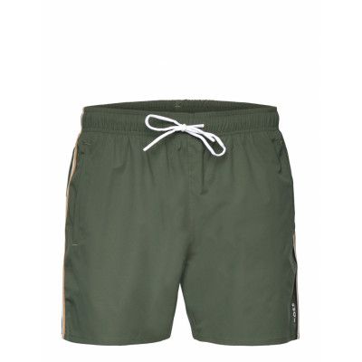 Iconic *Villkorat Erbjudande Badshorts Khakigrön BOSS