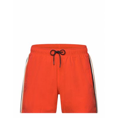 Iconic *Villkorat Erbjudande Badshorts Orange BOSS