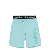Indian Blue Jeans Beachshorts Fancy Waistband - Blue - 110