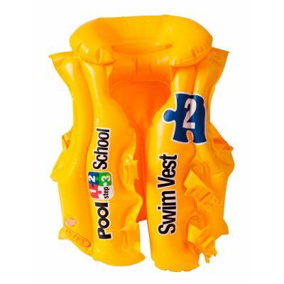 Intex Simträning Simväst Accessories Sports Equipment Swimming Accessories Gul INTEX