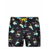 Island In The Sun Swim Shorts Badshorts Multi/mönstrad Happy Socks