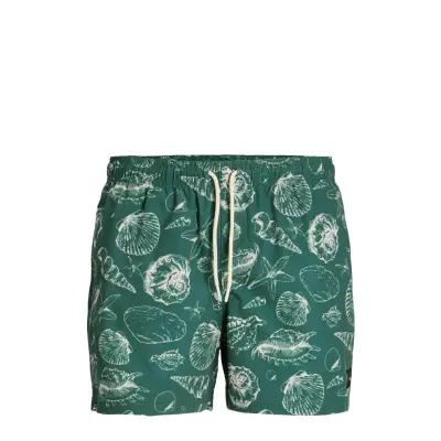 Jack & J S Jpstmaui Jjswim Mature Aop Akm Sn Grön