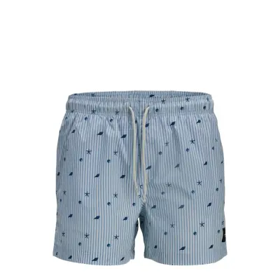 Jack & J S Jpstmaui Jjswim Mini Stripe Akm Sn Blå
