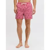 Jack & Jones Jpstmaui Breeze Mini Stripe Swim Srt Sn - Red - M