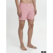 Jack & Jones Jpstmaui Ocean Seersucker Swim Shorts Ln - Red - M
