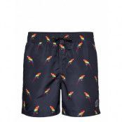 Jpstcrete Jjswim Akm Animal Sn Badshorts Blue Jack & J S