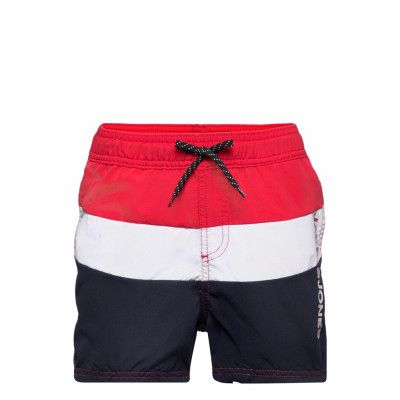 Jpstcrete Jjswim Akm Colorblock Logo Jnr Badshorts Multi/mönstrad Jack & J S