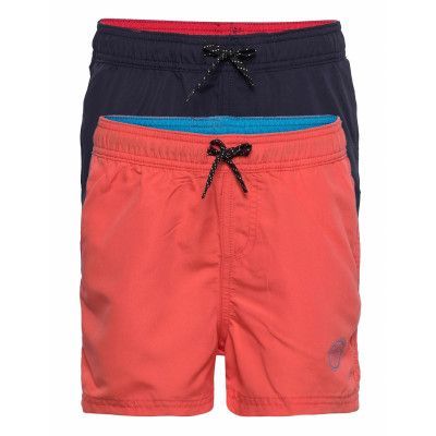Jpstcrete Jjswim Akm Solid 2Pk Mp Jnr Badshorts Orange Jack & J S