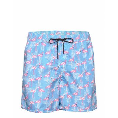 Jpstfiji Jjswim Aop Ly Sn Badshorts Blå Jack & J S