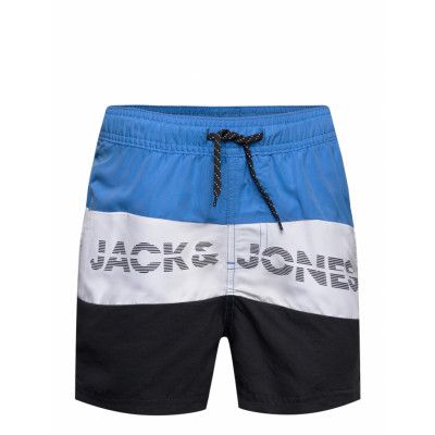Jpstfiji Jjswim Colorblock Sn Jnr Badshorts Blå Jack & J S