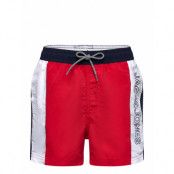 Jack & J S Jpstfiji Jjswim Colorblocking Ly Jnr Röd