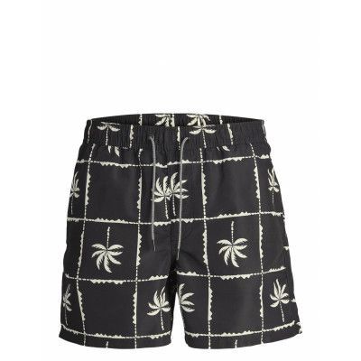 Jack & J S Jpstfiji Jjswim Oceanday Ss24 Ly Jnr Svart