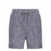 Jack & J S Jpstfiji Jjswim Small Stripes Ly Jnr Blå