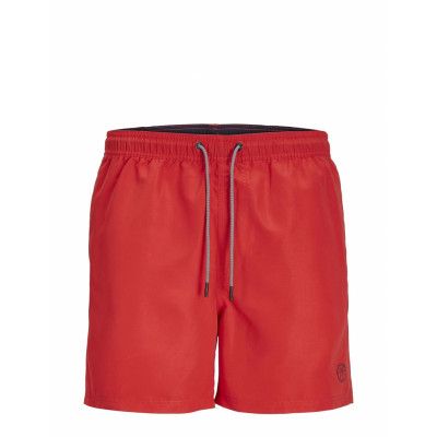 Jack & J S Jpstfiji Jjswim Solid Ly Sn Röd