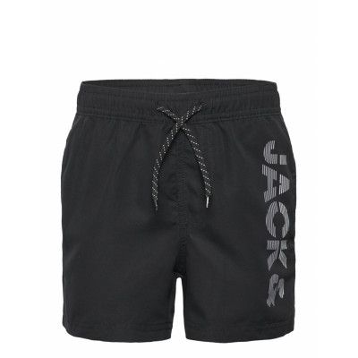 Jpstfiji Jjswim Spicelogo Ly Sn Jnr Badshorts Svart Jack & J S