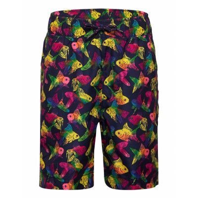 Kids 100% Recycled Polyester Printed Swim Trunks Badshorts Multi/mönstrad GAP