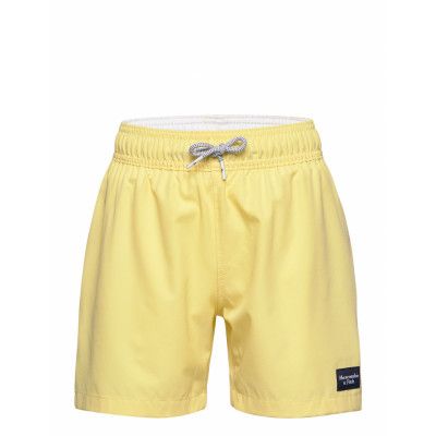 Kids Boys Swim Badshorts Gul Abercrombie & Fitch