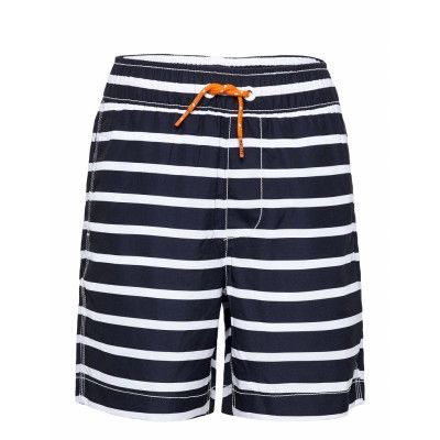 Kids 100% Recycled Polyester Printed Swim Trunks Badshorts Blå GAP
