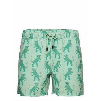 Kinky Tiger Badshorts Grön Nikben