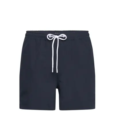 Knowledge Cotton Apparel Stretch Swimshorts - Navy - S