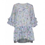 Kyla Dress *Villkorat Erbjudande Kort Klänning Blå By Malina