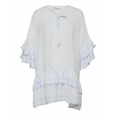 Kyla Dress *Villkorat Erbjudande Kort Klänning Vit By Malina