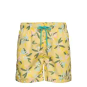 Lemon Flowers Swim Shorts Cf Badshorts Gul GANT
