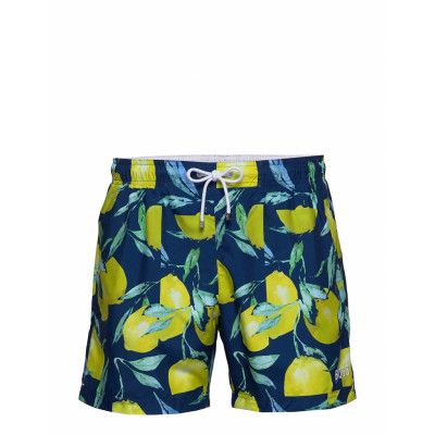 Lemon Shark Badshorts Blå BOSS