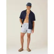 Lexington Clothing Seersucker Swim Trunks - Blue - S
