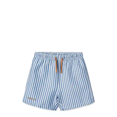 Liewood Duke Stripe Board Shorts Blå