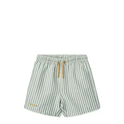 Liewood Duke Stripe Board Shorts Grön