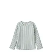 Liewood Noah Seersucker Swim Tee - Green - 56