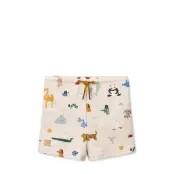 Liewood Otto Printed Swim Pants - Cream - 116