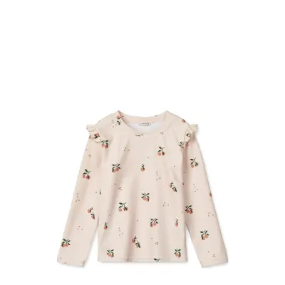 Liewood Tenley Printed Swim Tee Beige