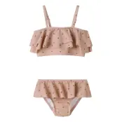 Lil'Atelier Nmfhelga Hir Swim Set Lil - Pink - 98