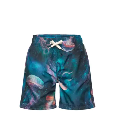 Lindex Swimshorts Long Silhouette Blå