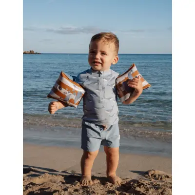 Little Dutch Little Dutch - Badevinger Ocean World - Brown - ONE SIZE