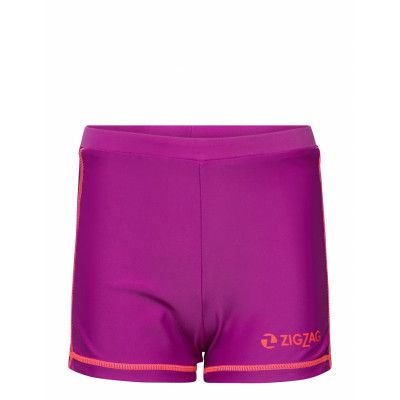 Log Uva Girls Swim Shorts Badshorts Lila ZigZag