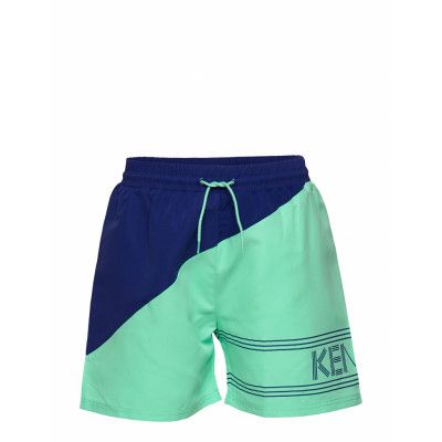 Logo Jb 23 Badshorts Blå Kenzo