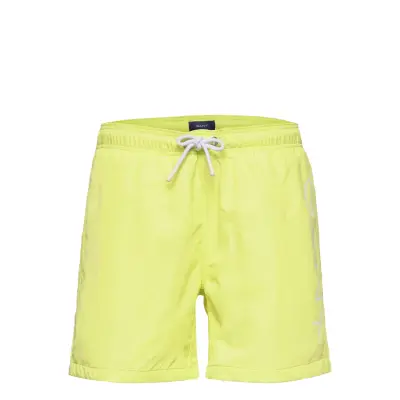Logo Lightweight Boy's Swim Shorts Badshorts Gul GANT