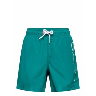 Logo Lightweight Swim Shorts Badshorts Blue GANT