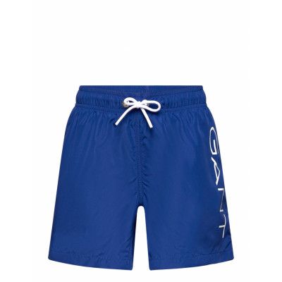 Logo Lightweight Swim Shorts Badshorts Blue GANT
