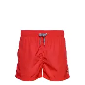 Logo Swim Shorts Lightweight Badshorts Röd GANT