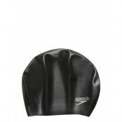 Long Hair Cap Sport Sports Equipment Swimming Accessories Svart Speedo