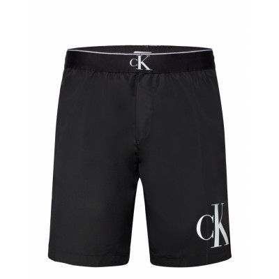 Long Waistband *Villkorat Erbjudande Badshorts Svart Calvin Klein