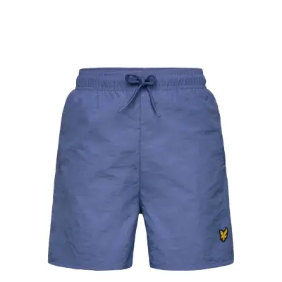 Lyle & Scott Plain Swim Short - Blue - 128-134