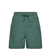 Lyle & Scott Plain Swim Short - Green - 122-128