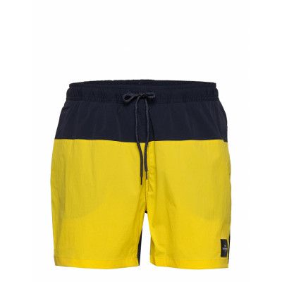 M Swim Shorts Blocked Badshorts Gul Peak Performance